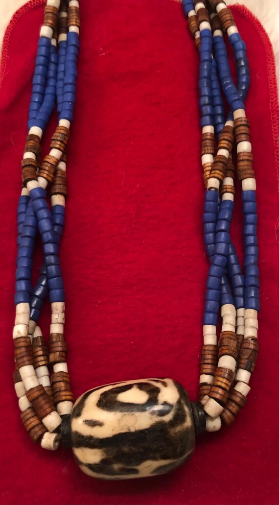 Multistrand beaded necklace - image 2