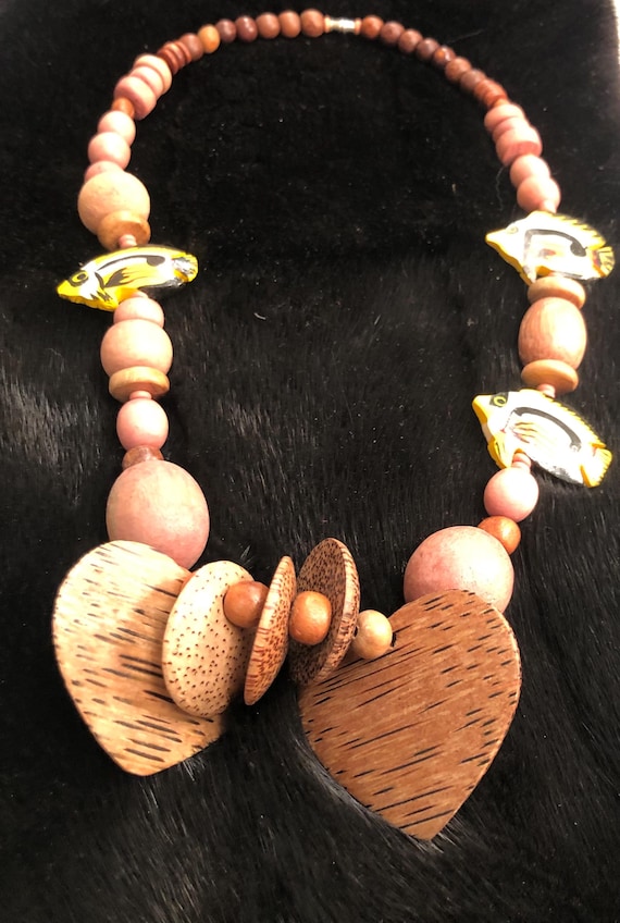 Handmade statement necklace - image 3