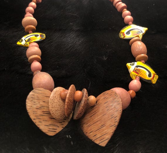 Handmade statement necklace - image 1