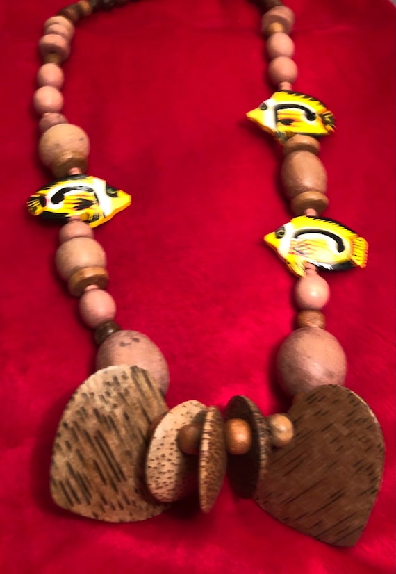 Handmade statement necklace - image 2