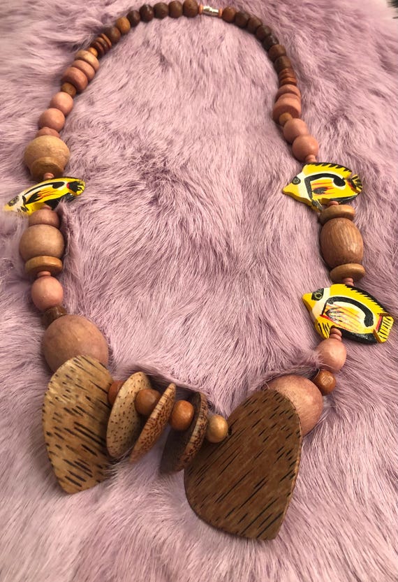 Handmade statement necklace - image 4