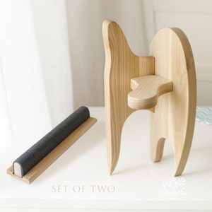 Set of Two - Universal Tailor&#39;s Board and Wool Quilter&#39;s Clapper
