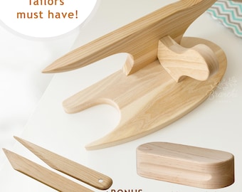 Universal Tailor's Board with free bonus Two Seam Smoothing Pegs and clapper
