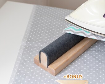 Wool Seam Pressing Tool, Wooden Tailor's Clapper, Birch Sewing Tool