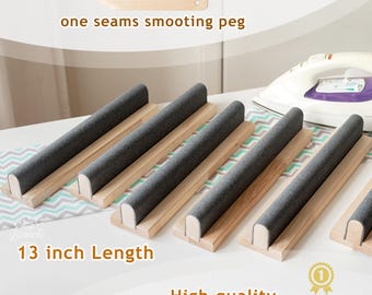 One Wool Quilter's Clapper and Presser Bar for Seams, Lengths 13 inch (33 cm)