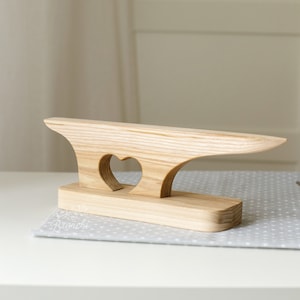 Tailors Clapper and Point Presser 2-in-1 Tool for Pressing Garment,  Wooden Press for Seams, Tailor&#39;s aid