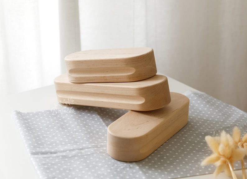 Beech Hardwood Tailor Clapper, Quilters Clapper Pin Pad Design Smooth Wood Easy To Operate Hardwood Tailor Tool 24x7x5cm Brown