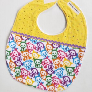 Baby Bib-Toddler Bib- Animal skeleton Bib-Infant Bib-Drool Bib