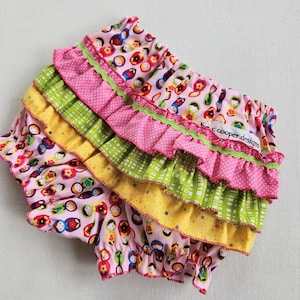 Baby Bloomer-3-6 month-Diaper Cover-Ruffle Butt