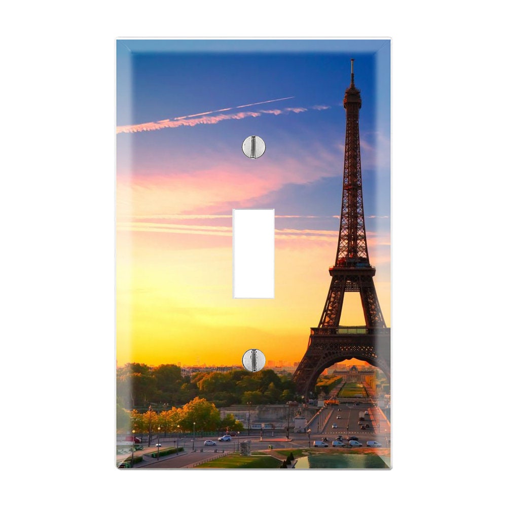 Various Size Light Switchplates Offered Paris Eiffel Tower Light Switch Cover 