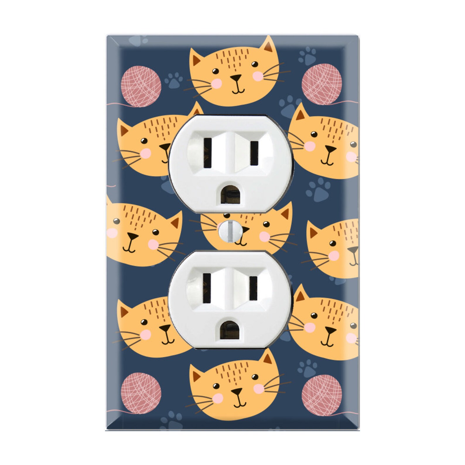 Cat Light Switch Cover Cat Light Switch Plate Cat Wall Plate Etsy