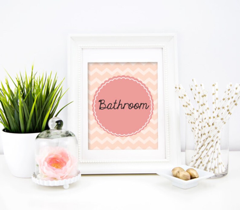 Bathroom Printable Art Bathroom Printable Art Bathroom Wall Etsy