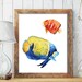 Fish Printable, Tropical Fish Printable, Fish Wall Art, Nautical ...