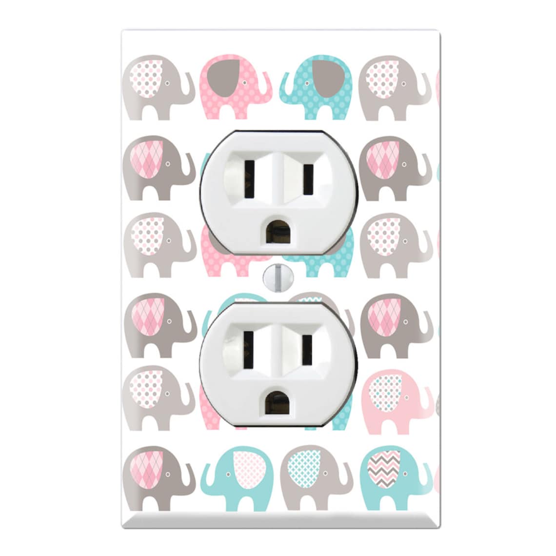 Elephant Light Switch Cover Elephants Light Switch Plate Etsy