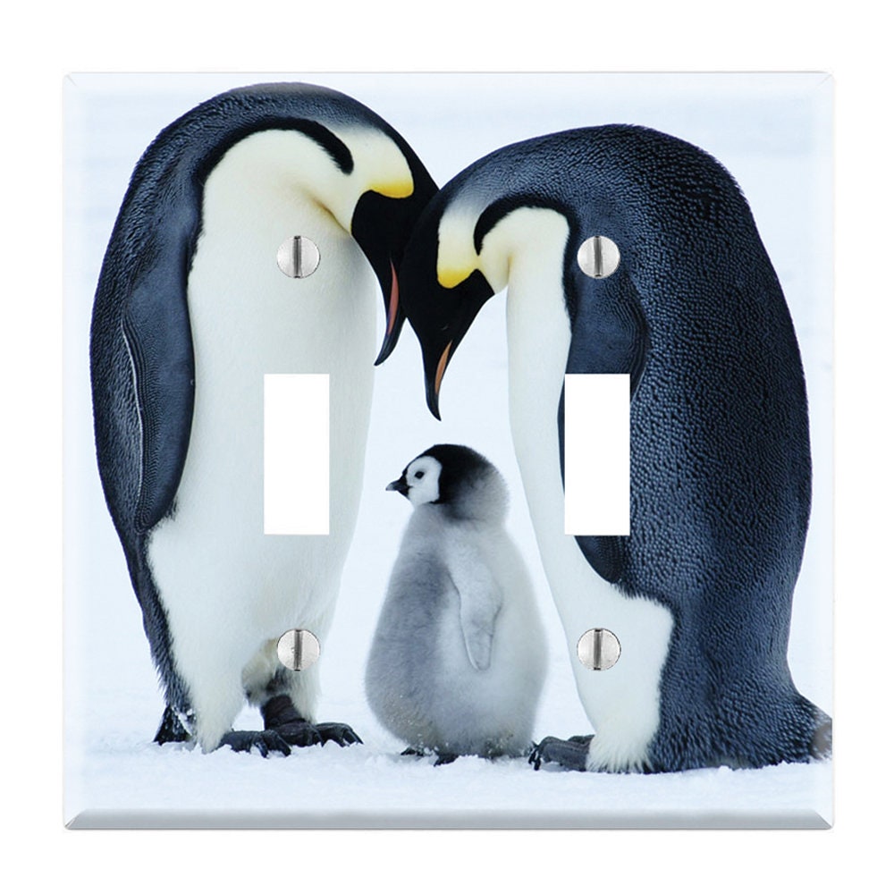 Penguins Light Switch Cover Penguins Light Switch Plate Etsy