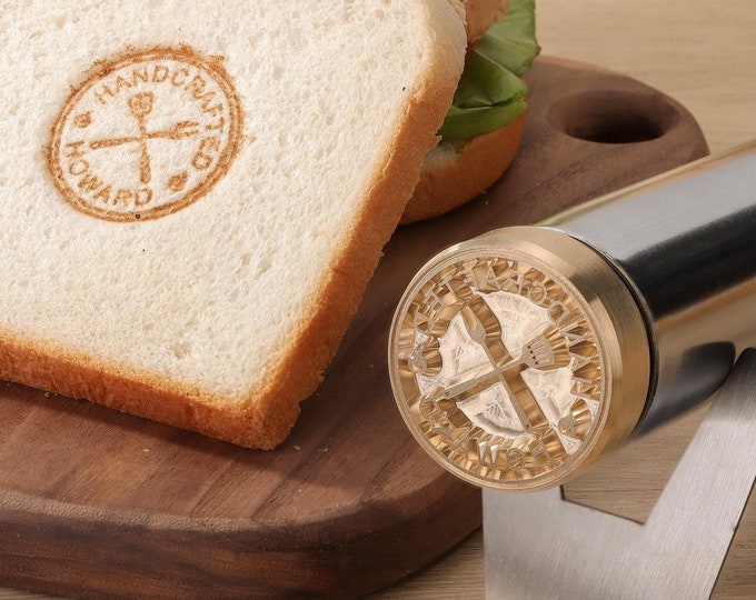 Custom Branding Iron for Bread, Personalized Bread Stamp, Burger Branding Iron, Food Branding Iron, Best Birthday Gift