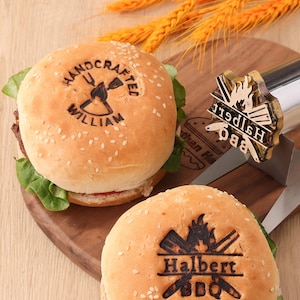 Personalized Sourdough Bread Stamp, Custom Logo Branding Iron, Custom Electric Branding Iron, Custom Burger Stamp, Branding Iron for Food