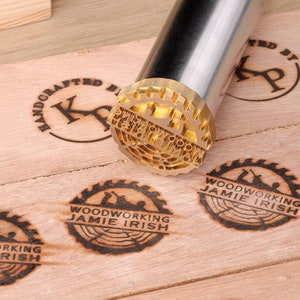 Custom Wood Burning Stamp for Woodworking, Electric Wood Stamp Custom, Custom Branding Iron for Woodworker, Wedding Wood Stamp