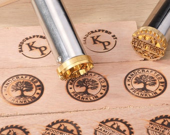 Custom Branding Iron Stamp with Your Logo - Wood Burning Stamp Electric - Gift for Him