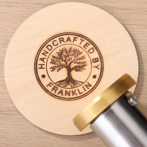 Electric Wood Burning Stamp, Custom Wood Burning Stamp, Personalized Wood Branding Iron for Woodworking, Make Your Logo