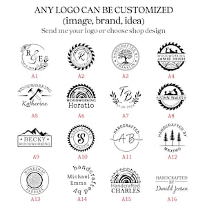 Custom Wood Burning Stamp for Woodworking, Electric Wood Stamp Custom, Branding Iron for Wood, Any Logo Can be Customized, Gifts for Dad