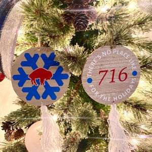 Buffalo, NY Ornaments (2 pack)