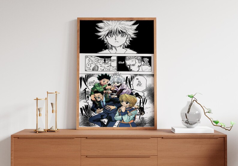 Hunter X Hunter I Anime Canvas Wall Art I Anime Poster I Anime Wall ...