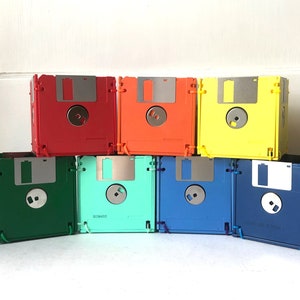 Återvunnen diskettbehållare: Retro Tech pennmugg, kruka