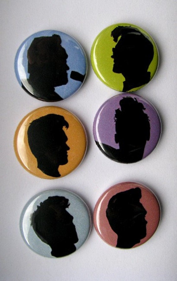 Moz set of 6 - The Smiths Gift for her 1980/'s Magnets or Buttons Music Morrissey Gifts under 20 dollars Christmas for him