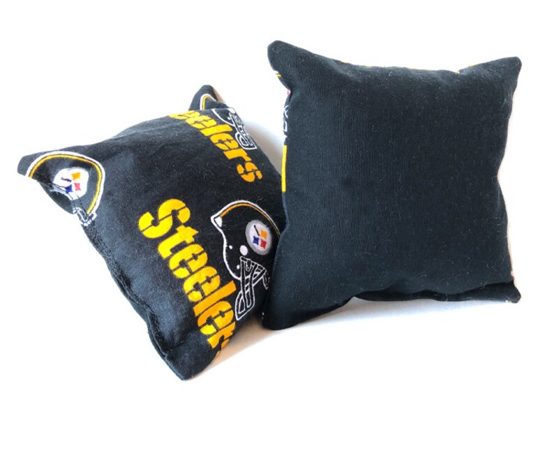 Catnip Pillow Toy Pittsburgh Steelers Football Cat Lover Etsy