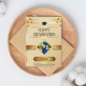 Graduation invitation card