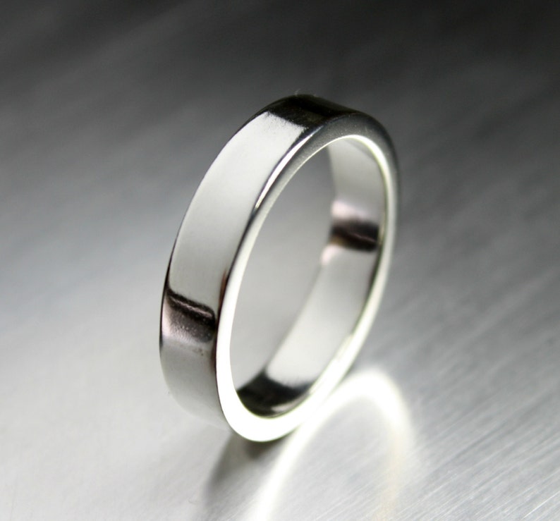 Mens Silver Ring Thick Silver Ring Wide Silver Ring Mens - Etsy