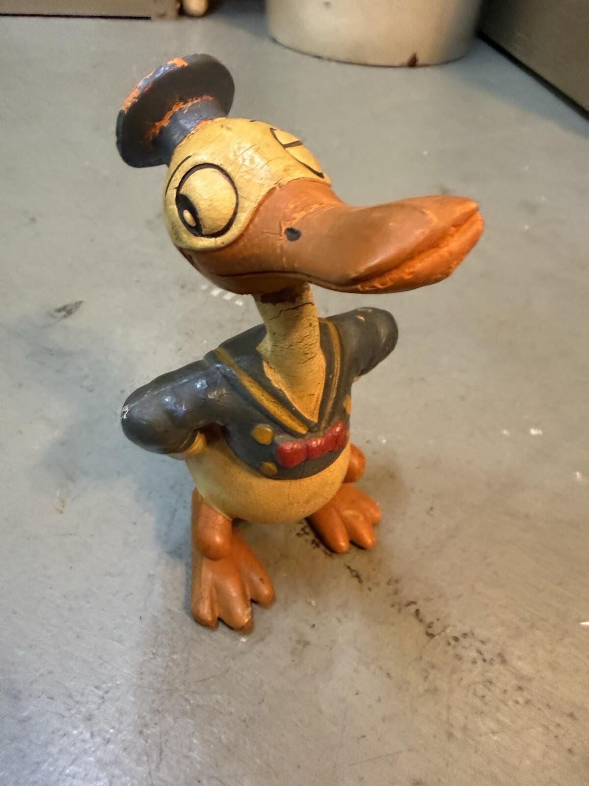 ビンテージ　ドナルドダック Vintage Donald Duck Rubber Toy - Etsy