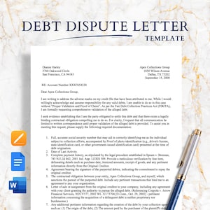 Carta de disputa de cobranza. Carta de disputa de deuda. Carta de Validación de Deuda. Carta de Reparación de Crédito. Mejorar el puntaje crediticio.