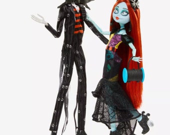 Monster High Skullector Jack Y Sally nueva