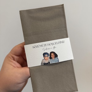 personalized napkins