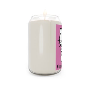 Vanilla Bean Hello Kitty Birthday Gift Candle Gift Comfort Spice & Sea Breeze Scented Candle, 13.75oz image 4