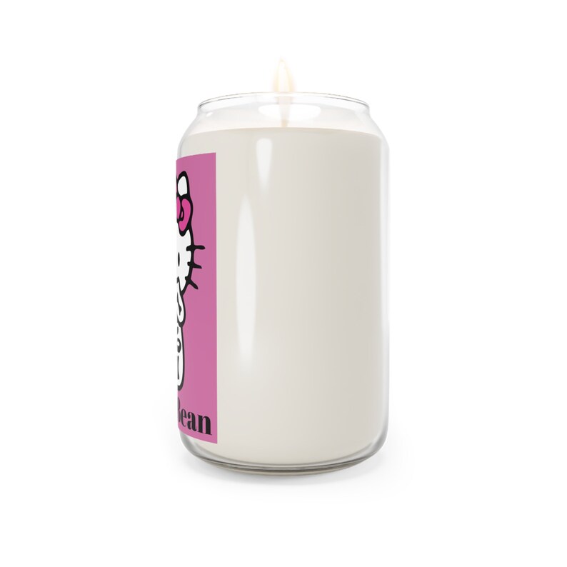 Vanilla Bean Hello Kitty Birthday Gift Candle Gift Comfort Spice & Sea Breeze Scented Candle, 13.75oz image 3