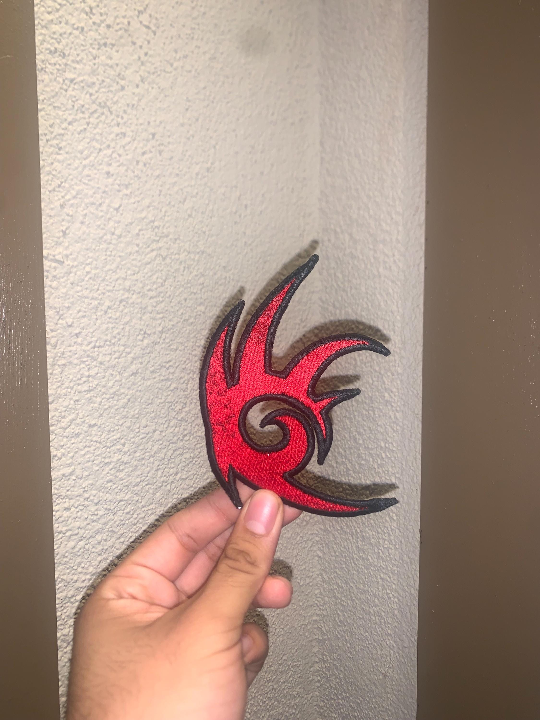 新品　BRIEFING WS SHADOW LOGO JQ HIGHNECK Fan Made Shadow the Hedgehog Logo Embroidered Patch - Etsy