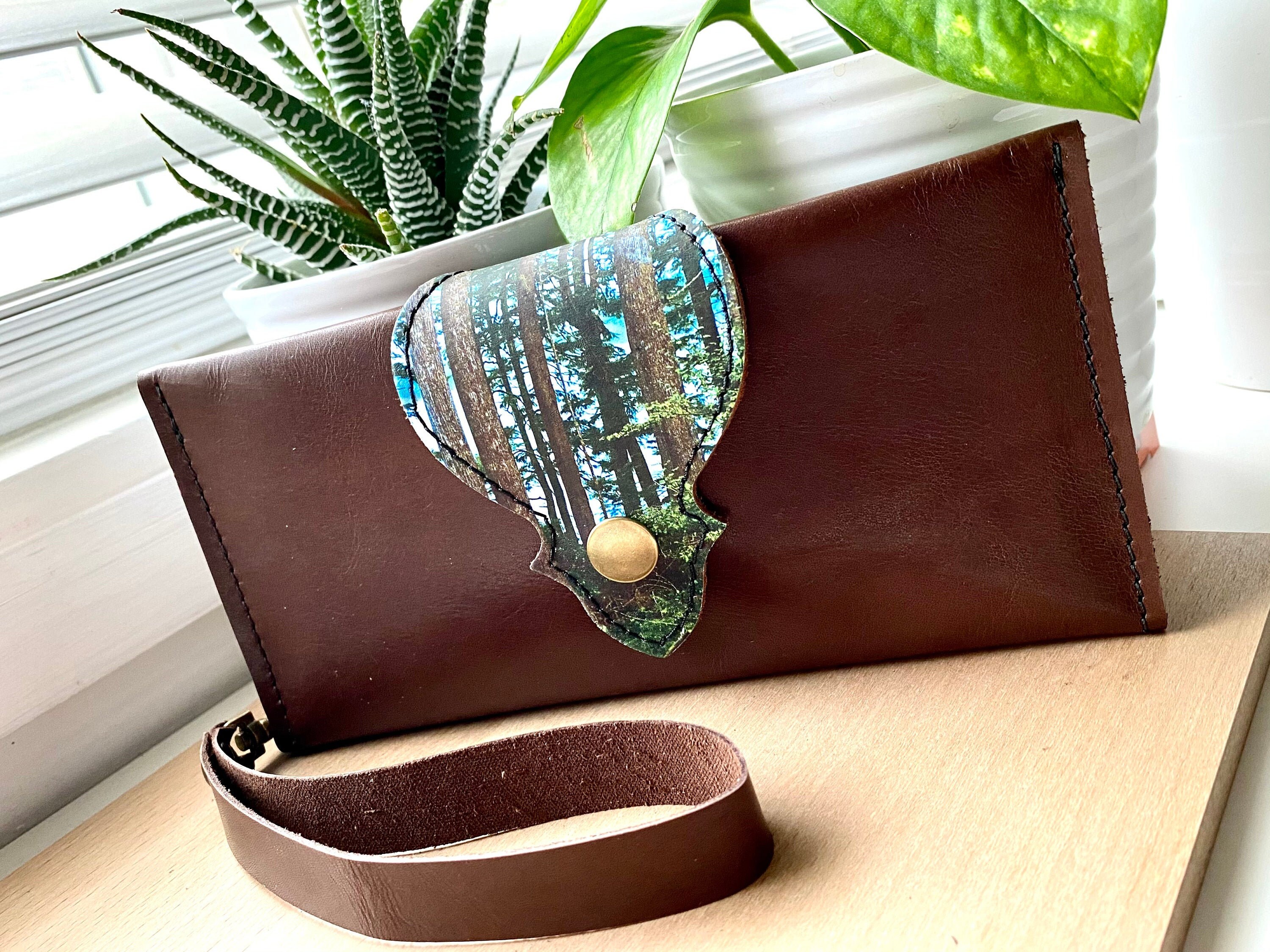 Women's Leather Wallet Passport Wallet Phone Wallet Etsy Sweden