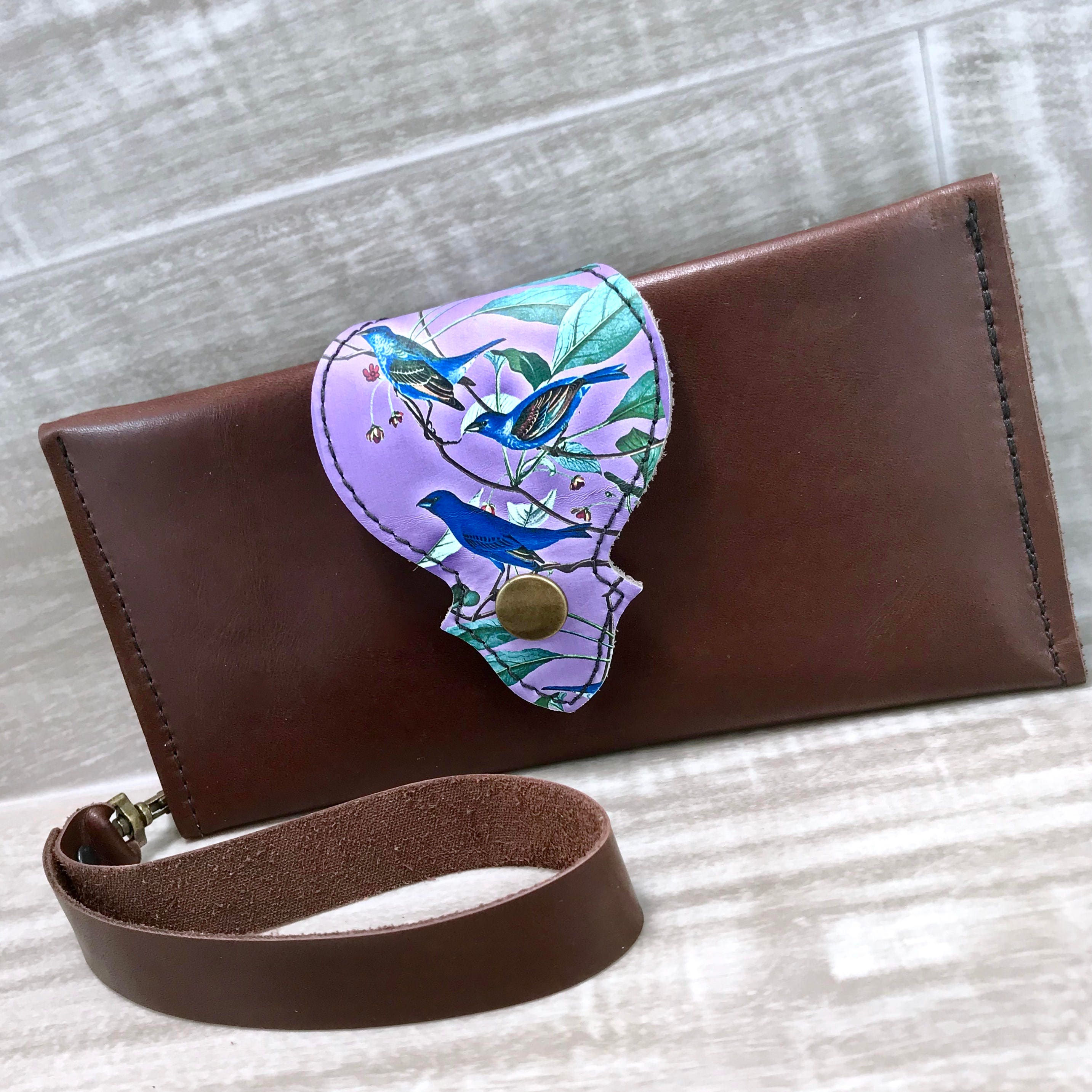 Women's Leather Wallet Passport Wallet Phone Wallet Etsy Canada