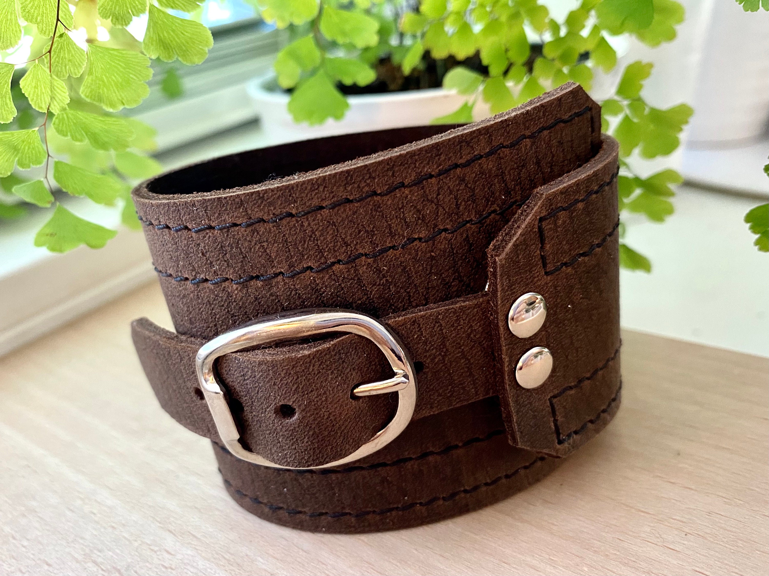 本革Ｗbucklebracelet Amazon.com: Cupimatch 3 Pcs Black Adjustable Leather