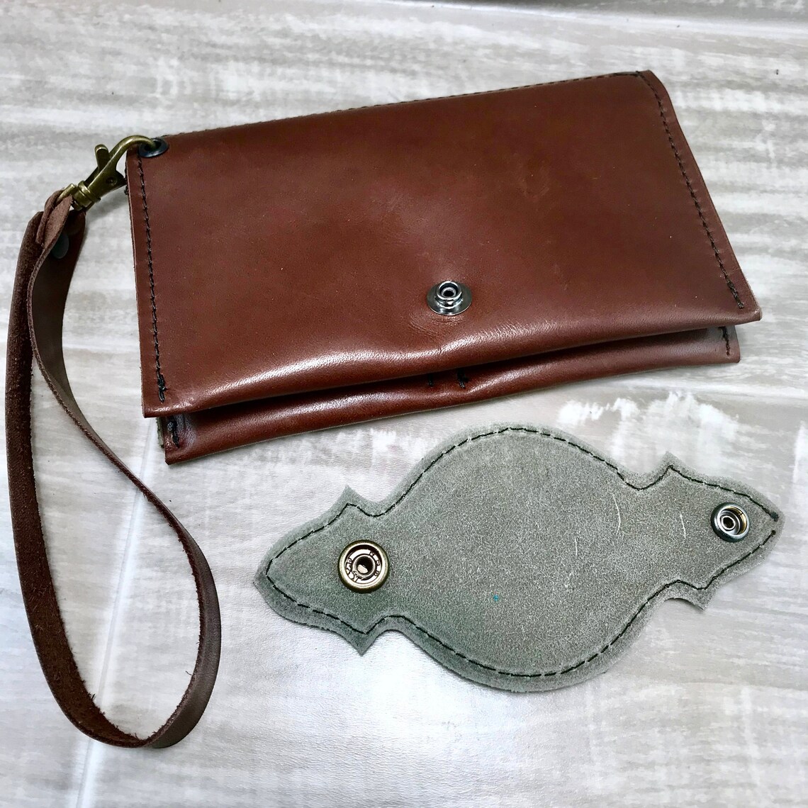 Leather Wallet Passport Holder Phone Case Wallet Wrist Etsy Canada