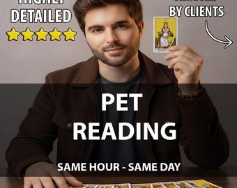 Pet Psychic Reading | Detailed Animal Communication & Spirit Message Connect With Your Pet Understand Their Feelings