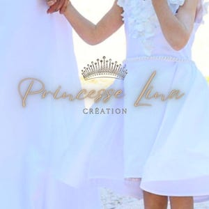 Princess dress, little girl event dress