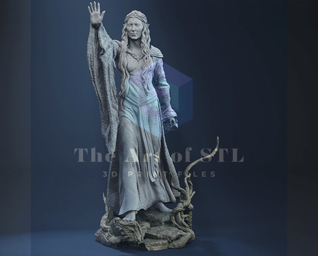 Lord of the Rings Stl, Galadriel 3d Stl Files, Galadriel 3D Model for ...