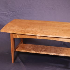 Contemporary Cherry Coffee Table