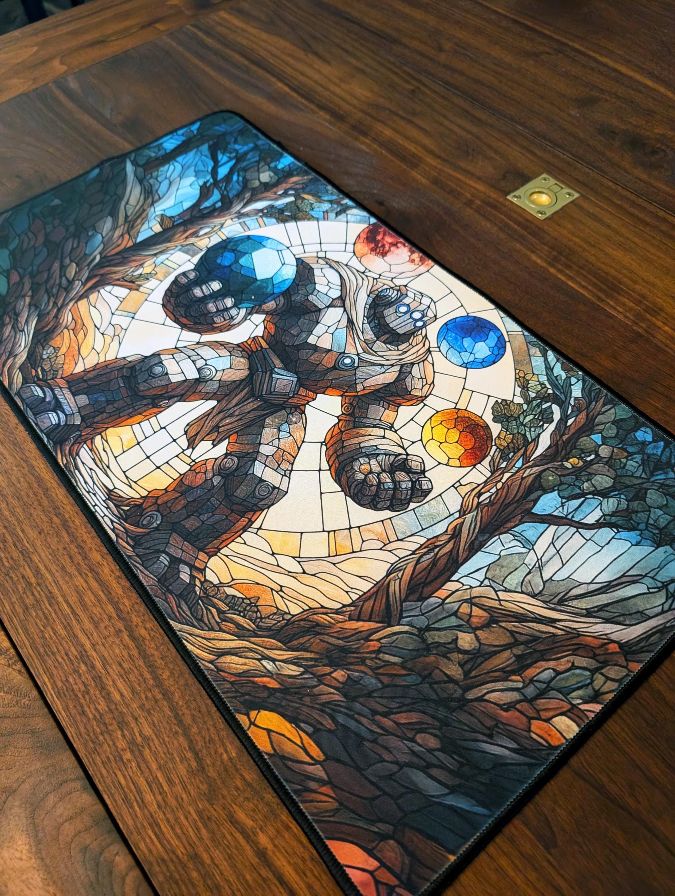Stained Glass Playmat - Etsy Stained Glass Playmat - Etsy