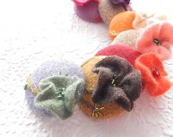 Cashmere buttons, fabric buttons, coat, jacket & upholstery button,  1 7/8 inches, 1.9 inches, 4.7 cm, 48.26 mm, size 75 buttons