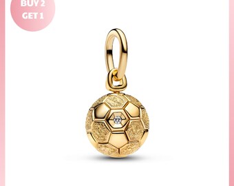 Charm Bracelet Bead, Soccer Ball 2026 Lab Grown Charm, Soccer Ball Jewelry, Soccer Ball 2026 Jewelry, Ball 2026 Jewelry, 2026 Lab Jewelry